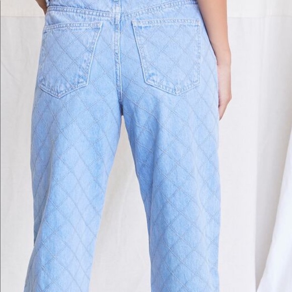 Forever 21 stitch diamond jeans - Picture 4 of 4